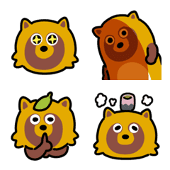 Brown raccoon Emoji