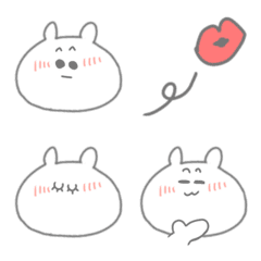 simple ! rabbit emoji