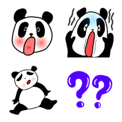 P Panda Emoji