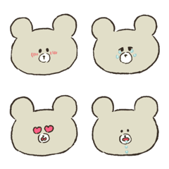 A bear's cub Emoji