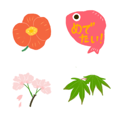 KURUMI flowers emoji