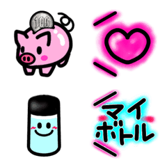 Money saving emoji