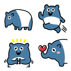 Cute tapir Emoji