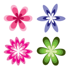 a lot of flowers – Emoji LINE | LINE STORE