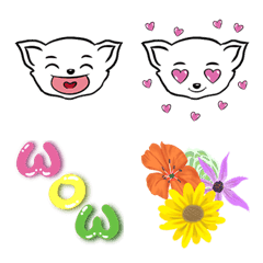 Kantaro cute dog emoji