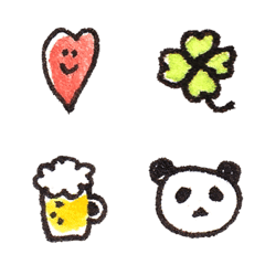 smaile-heart & simple emoji