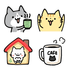 Many kinds of cats Emoji