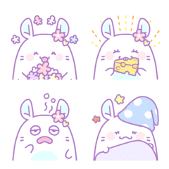 Dreamy and very cute Chinchilla emoji