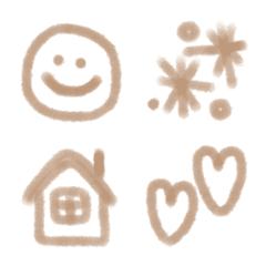 brown cute Emoji