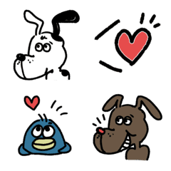 MOOSE and ROVER BASIC EMOJI