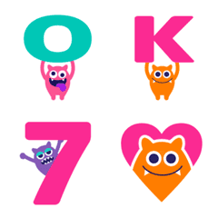 Mini Mini Monsters Emoji
