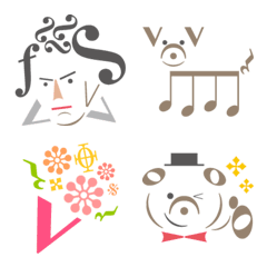  Living with music symbols emoji