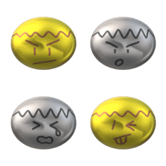 Golden Tsubasa & Metal Tsubasa -Emoji-