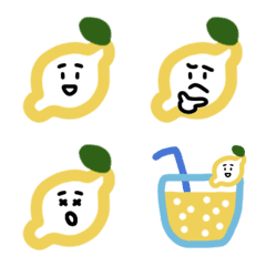  Emoji  the emotion of the lemon for