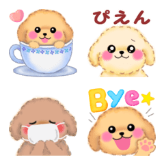 pretty toy poodles Emoji