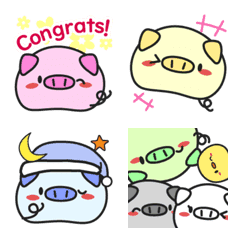 Motchiri Buta no Boo-chan Emoji