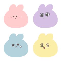 Dream cute pastel rabbit