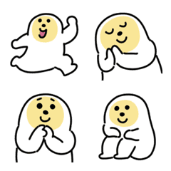 White yeti Emoji