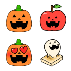 かぼちゃのぺぽまる 絵文字