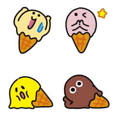 Cool ice cream Emoji