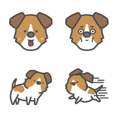 Jack Russell Terrier from DLB-EMOJI-