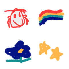子供の落書き風