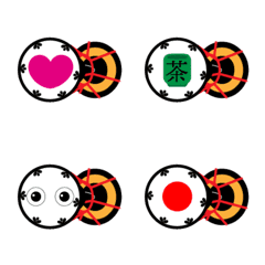 Emoji de tambor tradicional japonês