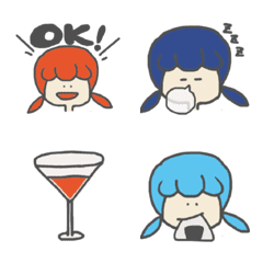 おさげ女子とお酒たち
