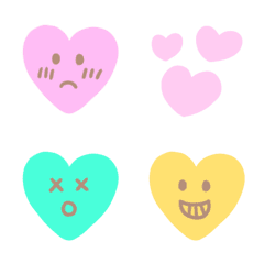 Korokoro heart face