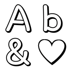 English alphabet tags 10