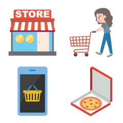 Grocery Shopping Emojis