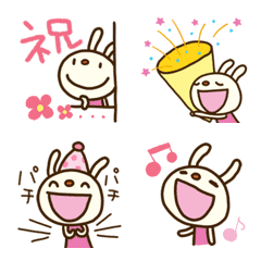Celebration Forecast rabbit Emoji