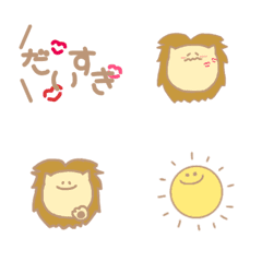 yurukawalion emoji