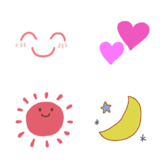 Emoji that can be used by Sana