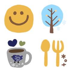 Scandinavian simple emoji