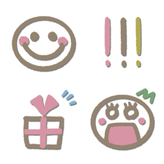 Drab simple emoji