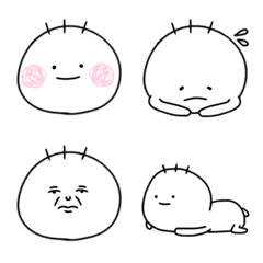 3 Taro hair(Emoji)