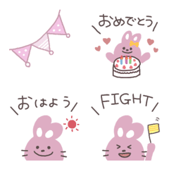 Rabbit * emoji 2
