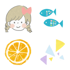 kibisato's emoji for summer1