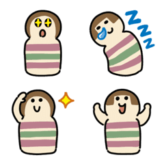 Kokeshi doll Emoji
