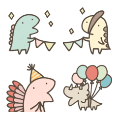 Cute Dinosaurs -Celebration-