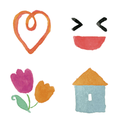 Watercolor emoji basic