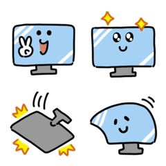 Shiny television Emoji