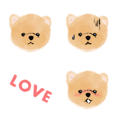 dog emotion stamp