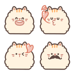 Fluffy Cats (Emoji ver.2)