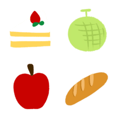 Sweet and bread's emoji 