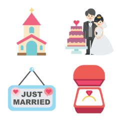 Wedding Celebration Emojis
