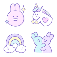 Balloon Bunny Emoji