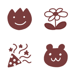 Simple and Simple Emoji