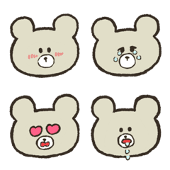 A bear's cub Emoji (improved version)